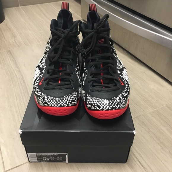 Nike Air Foamposite One Albino Snakeskin - Picture 7 of 7